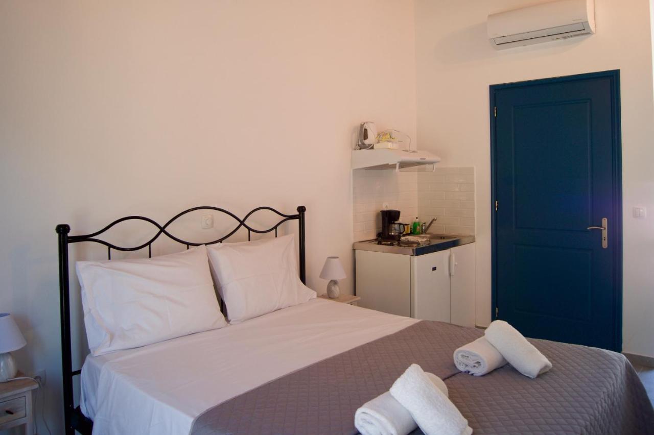 Throisma Studios With Private Pool & Parking Asos Zewnętrze zdjęcie